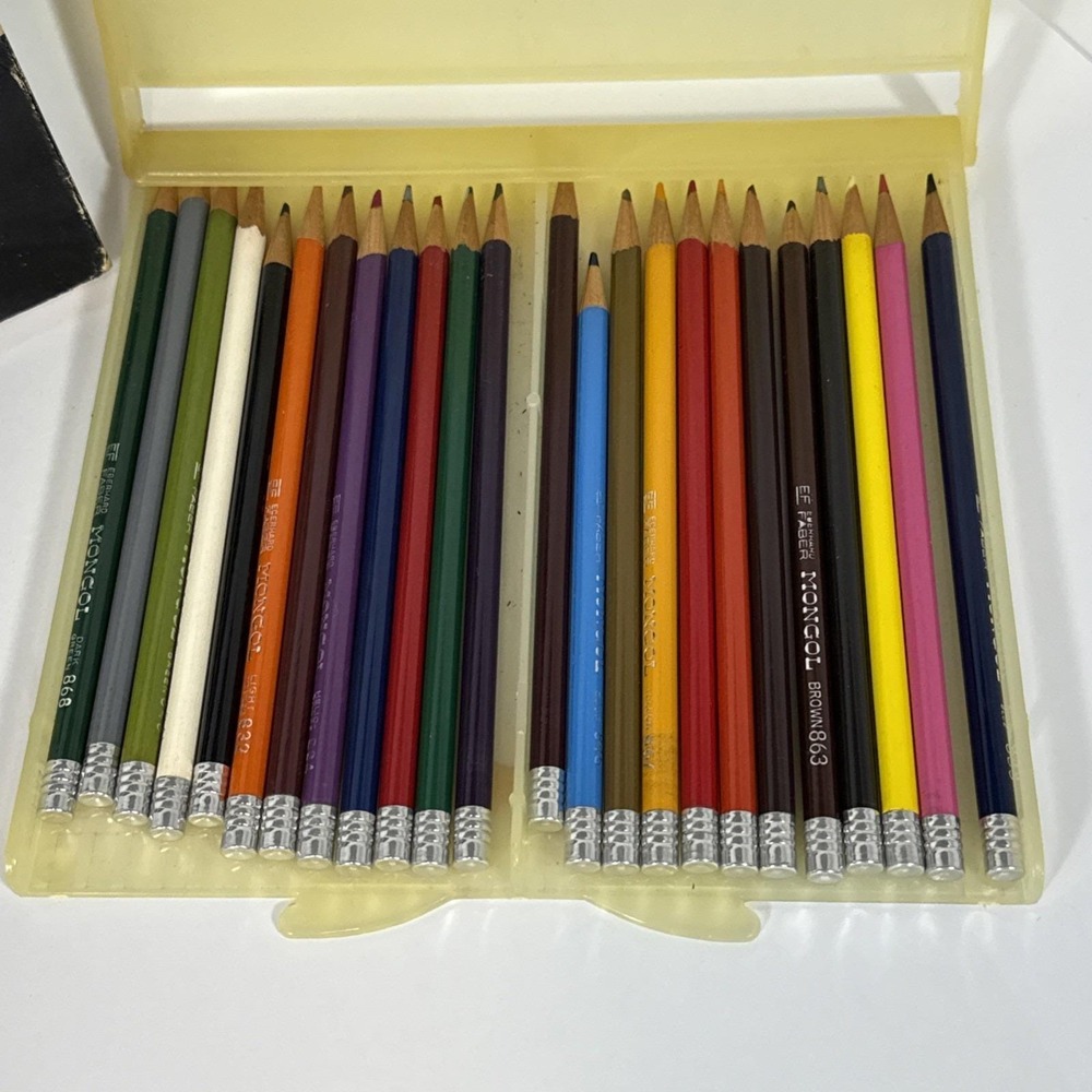Vintage Colored Pencil Lot  Berol Prismacolor Eberhardt Faber Mongol 72 Pieces - Picture 7 of 12